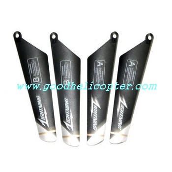sh-6030-c7 helicopter parts main blades (silver-black color)
